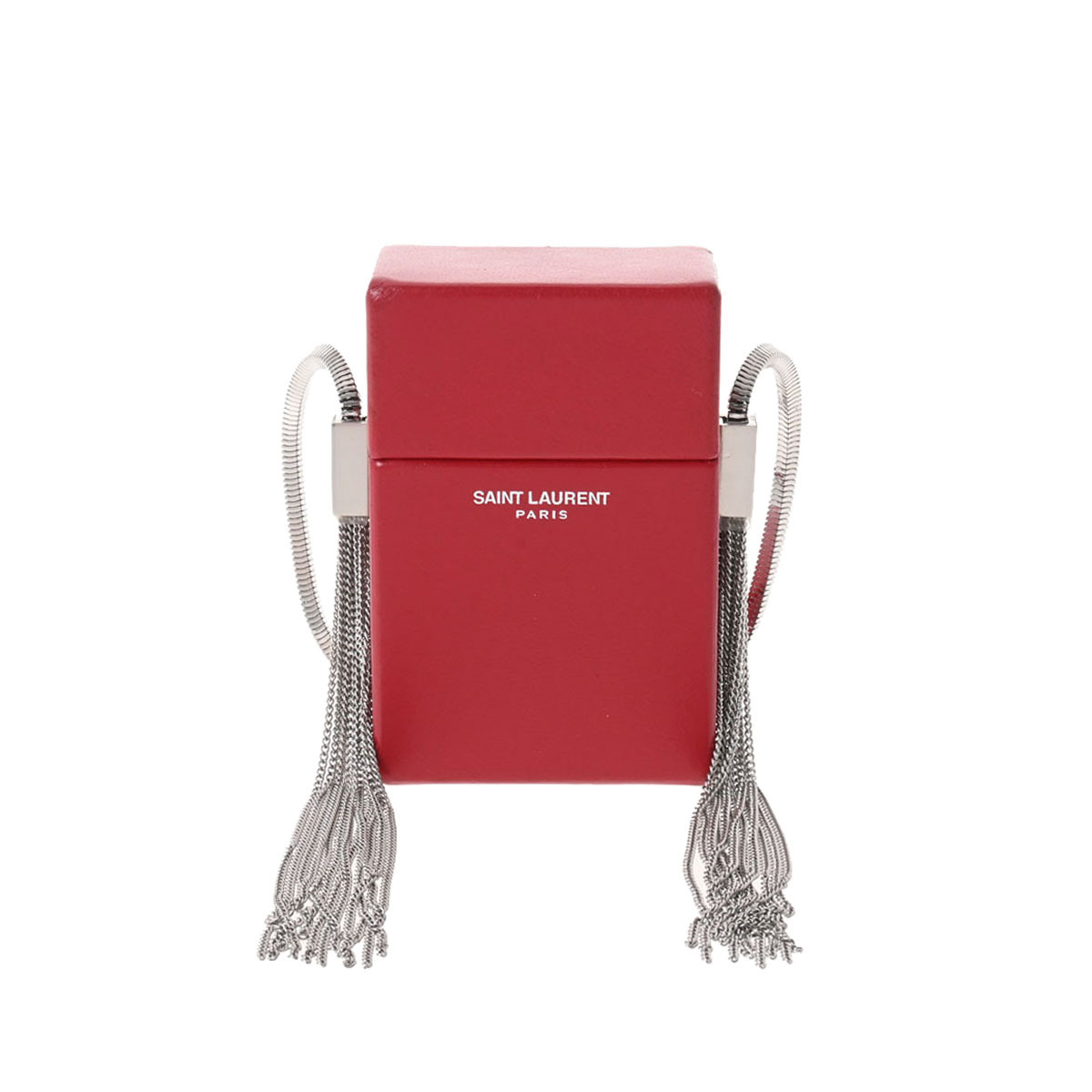 Saint Laurent Shoulder Cigarette Red Calfskin Accessories